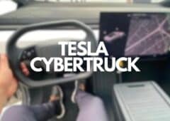 L'intérieur du Tesla Cybertruck