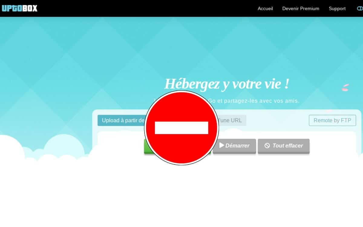 Uptobox blocked free Orange sfr bouygues