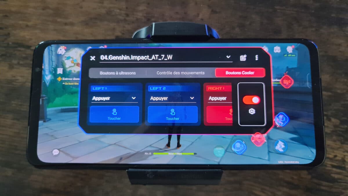 Image 21 : Test Asus ROG Phone 7 Ultimate : le smartphone gaming par excellence