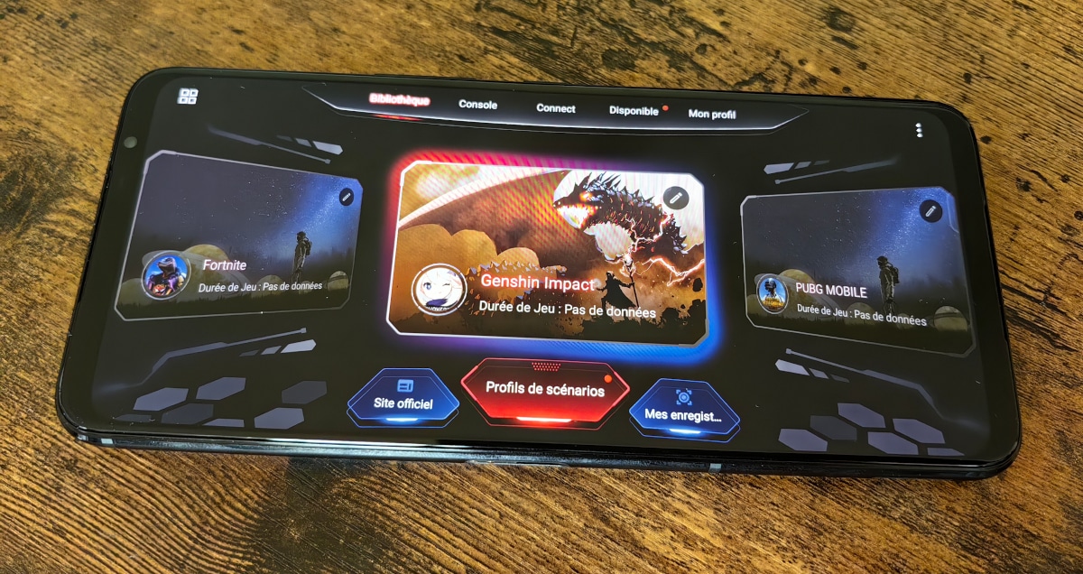 Image 19 : Test Asus ROG Phone 7 Ultimate : le smartphone gaming par excellence