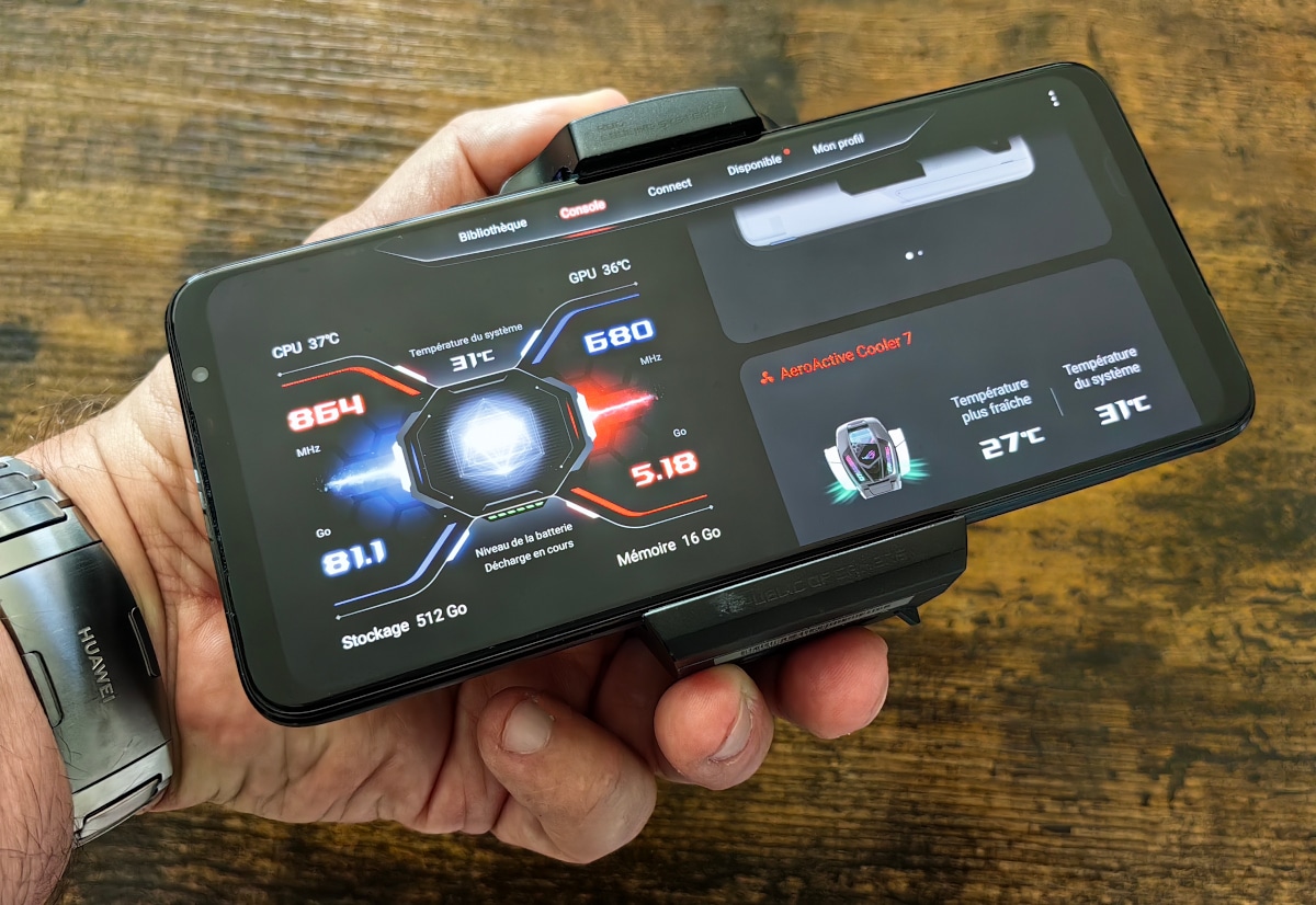 Image 20 : Test Asus ROG Phone 7 Ultimate : le smartphone gaming par excellence
