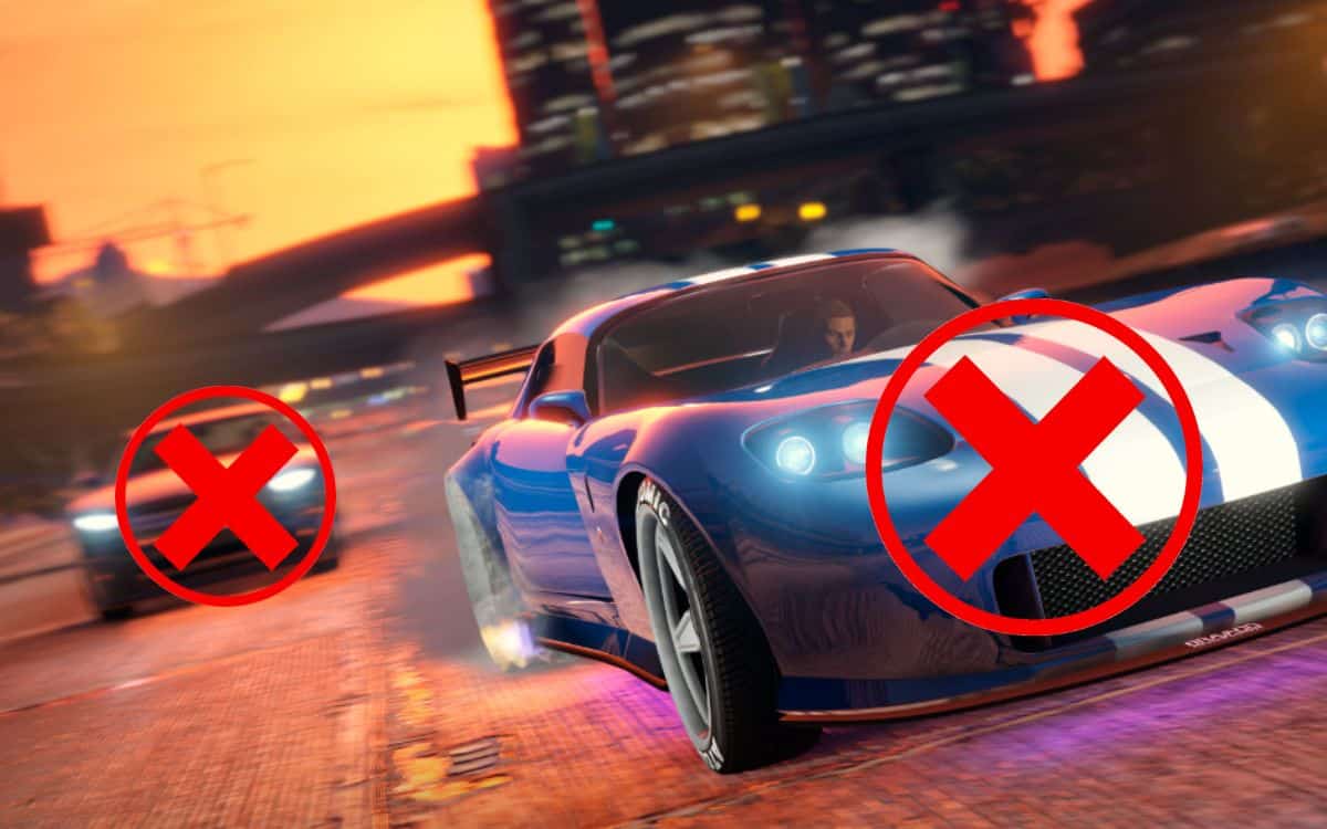 gta 5 bug voitures problème 