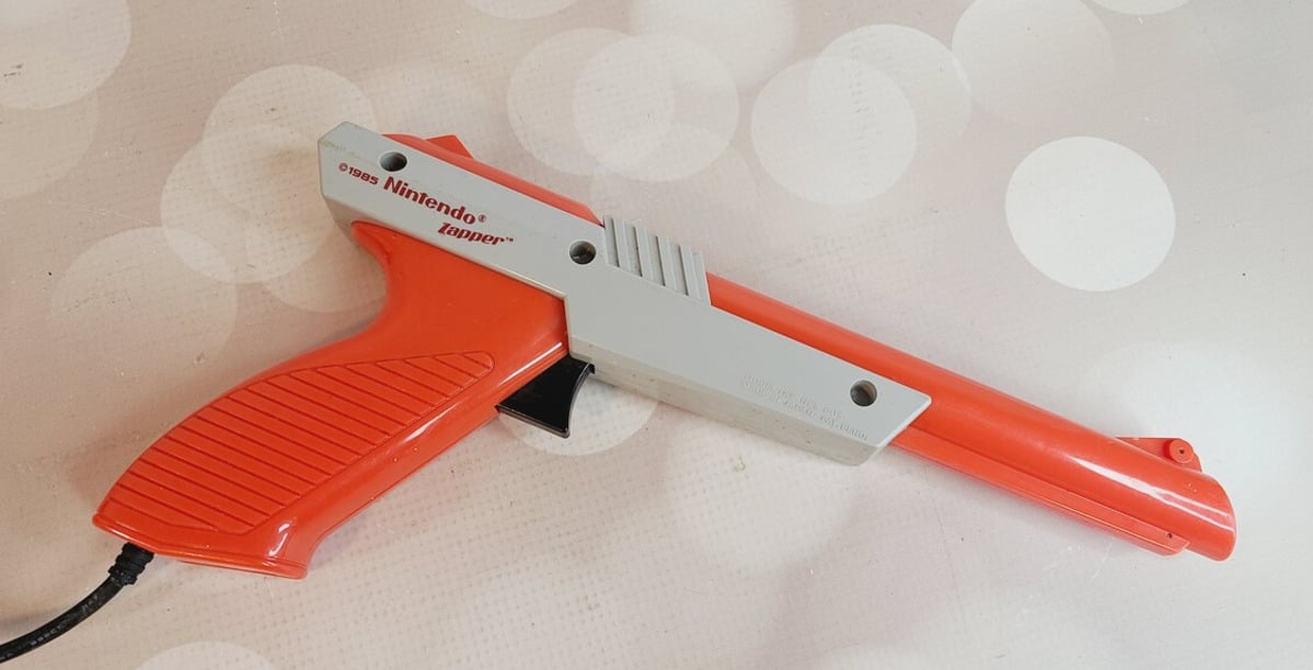 Pistolet Nintendo braquage 