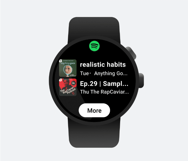 Spotify Wear OS