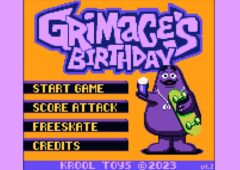 grimace mcdonald's gameboy color nintendo