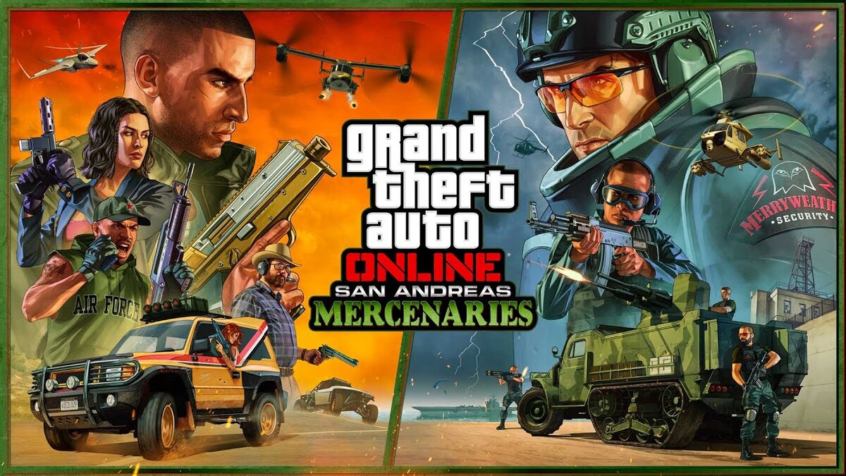 GTA Online San Andreas Mercenaries voitures retirées