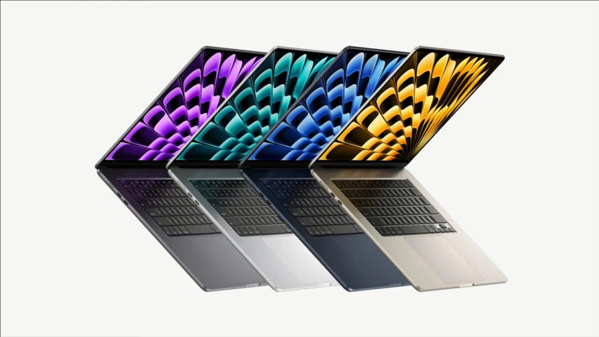 Macbook Air M2 2023 4 couleurs