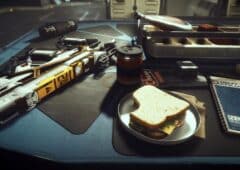 Starfield sandwich vaisseau spatial