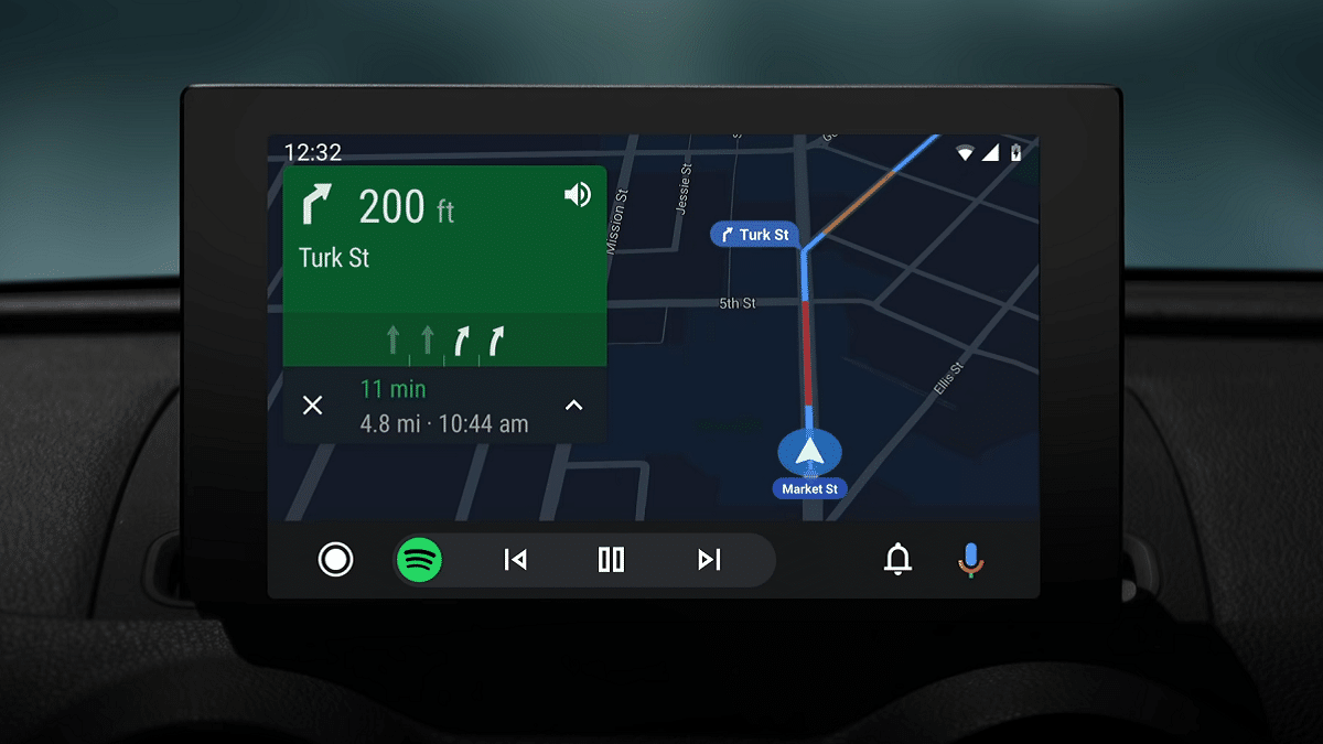 Android Auto Google Maps voiture bug