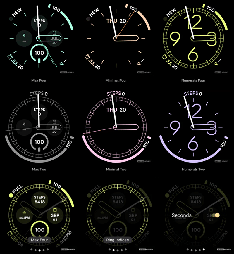 Google Pixel Watch 2 cadrans montre connectée