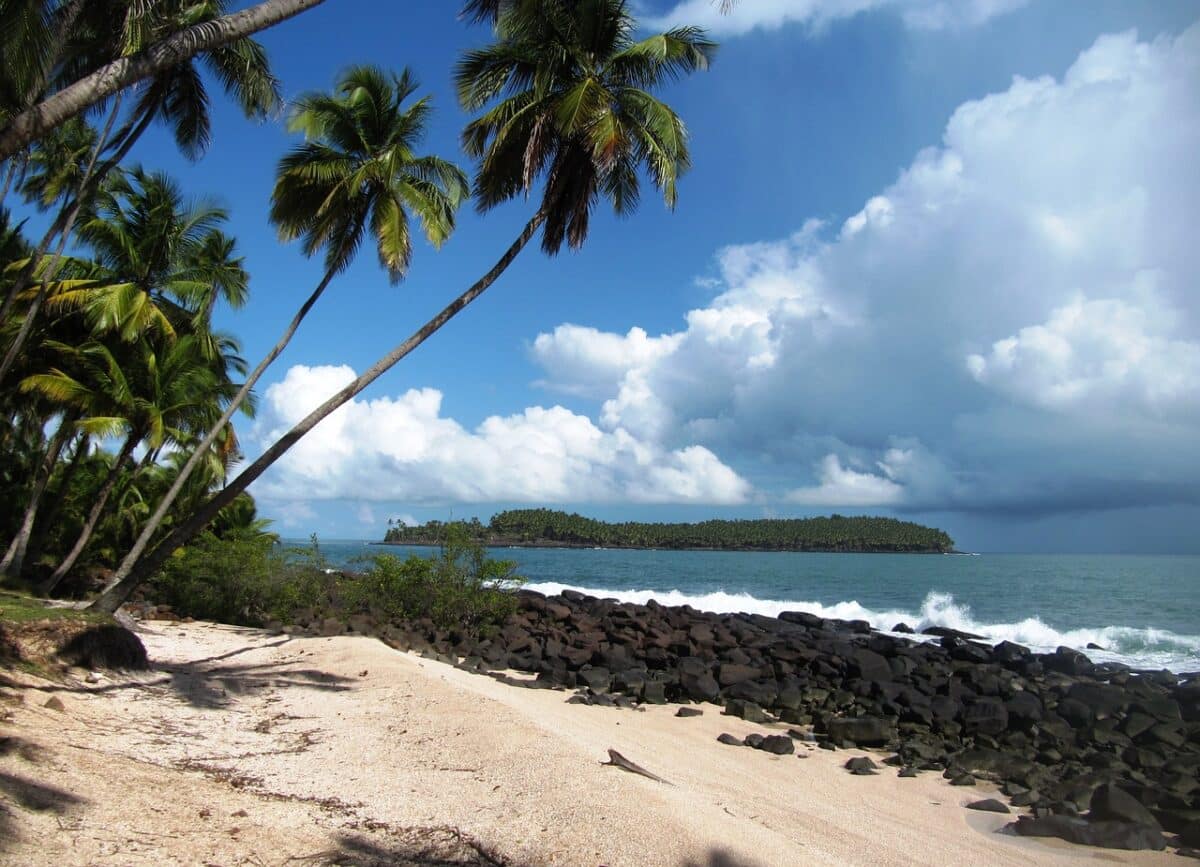 Plage de Guyane