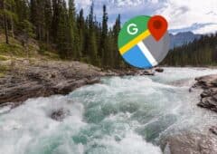 google maps itinéraire noyade