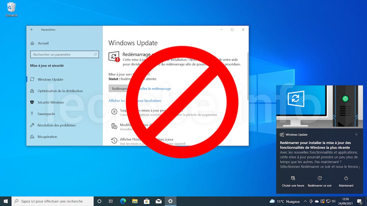 Un bug empêche Windows de s'éteindre après une mise à jour