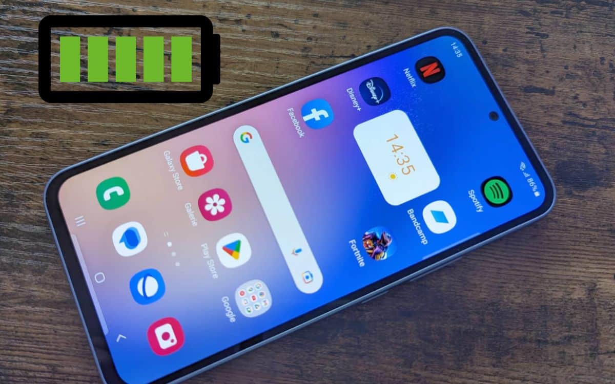 smartphone android batterie autonomie 