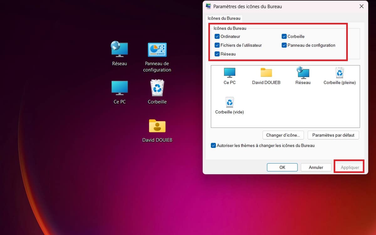 Image 2 : Comment afficher les icônes cachées de Windows 11 ?