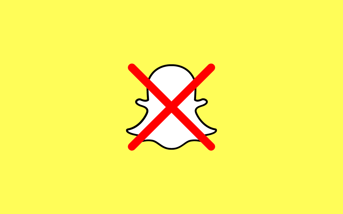 Supprimer Snapchat