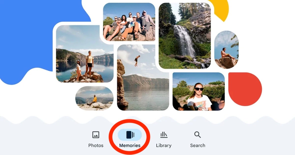 Google Photos Souvenirs IA