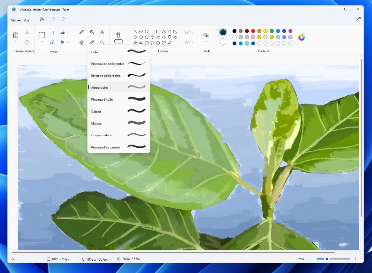 Windows 11 Paint Photos Intelligence artificielle AI Dall-E