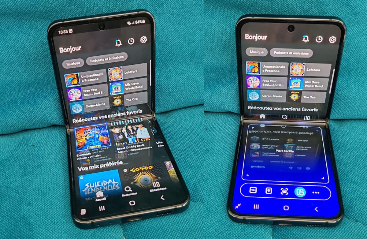 Image 24 : Test Samsung Galaxy Z Flip 5 : encore plus sexy avec son grand écran externe mais...