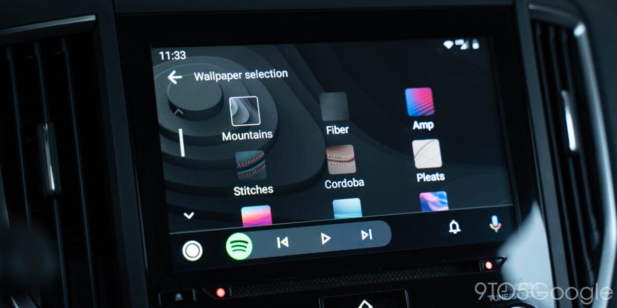 Personnalisation Android Auto