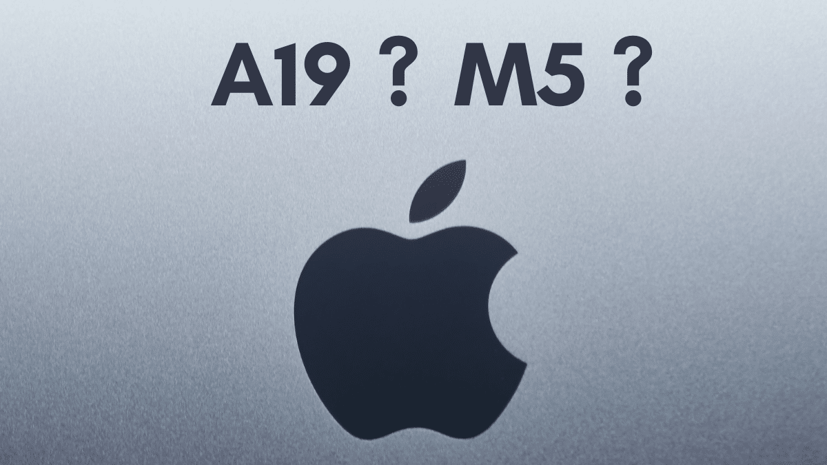 Apple puces M5 A19