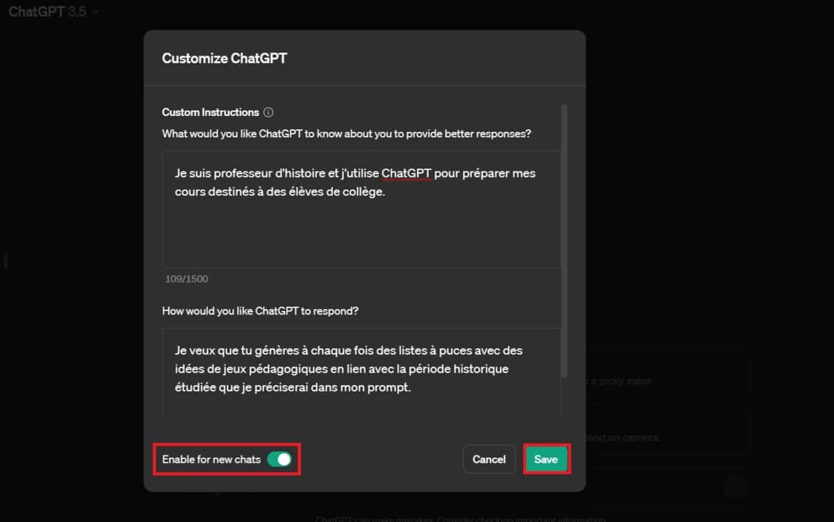 Custom help chatgpt 