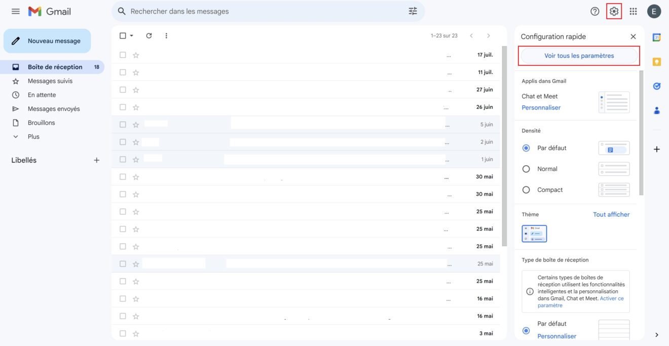 Gmail : comment ajouter une autre adresse mail à son compte
