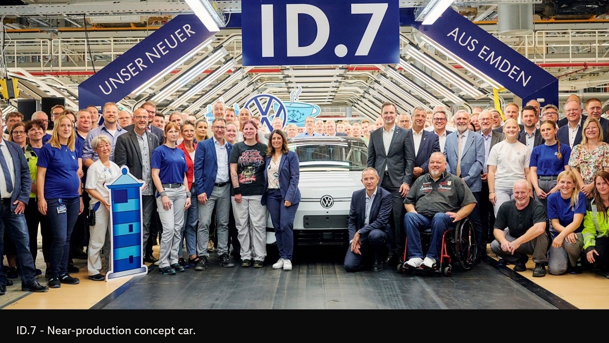 Volkswagen ID.7 production berline électrique