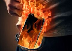 iPhone prend feu