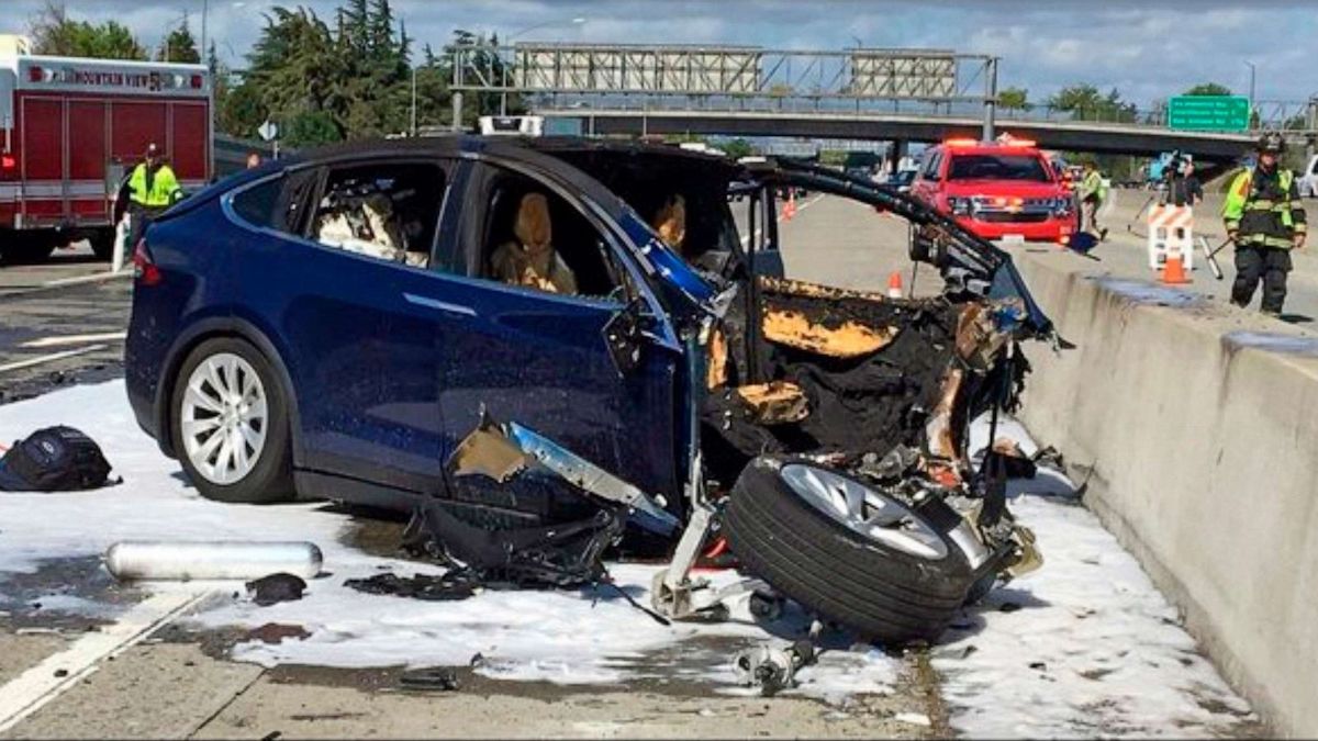 Crash mortel Tesla Model 3