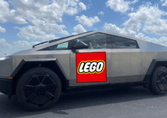 tesla cybertruck lego