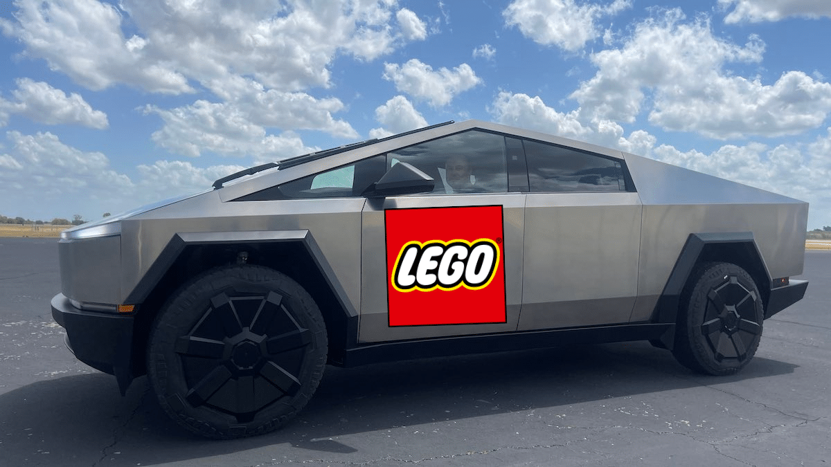 Tesla Cybertruck LEGO Elon Musk