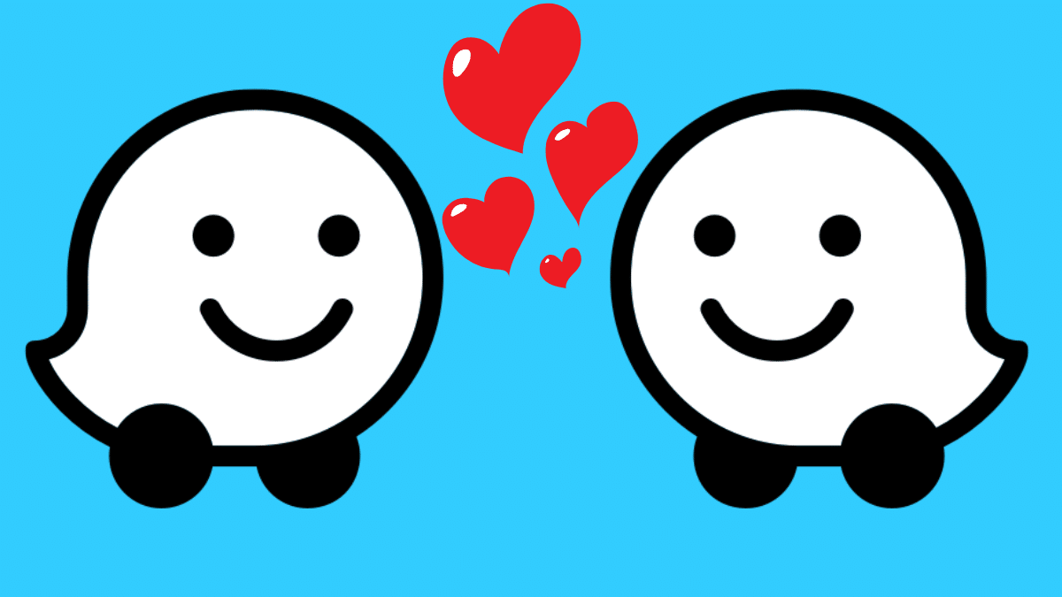 Waze application navigation amour mariage jeunes hommes