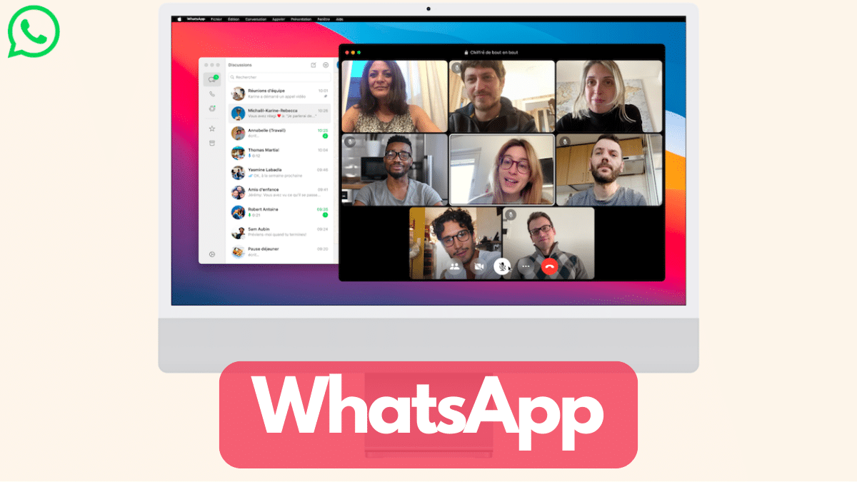 WhatsApp application Mac disponible nouveautés