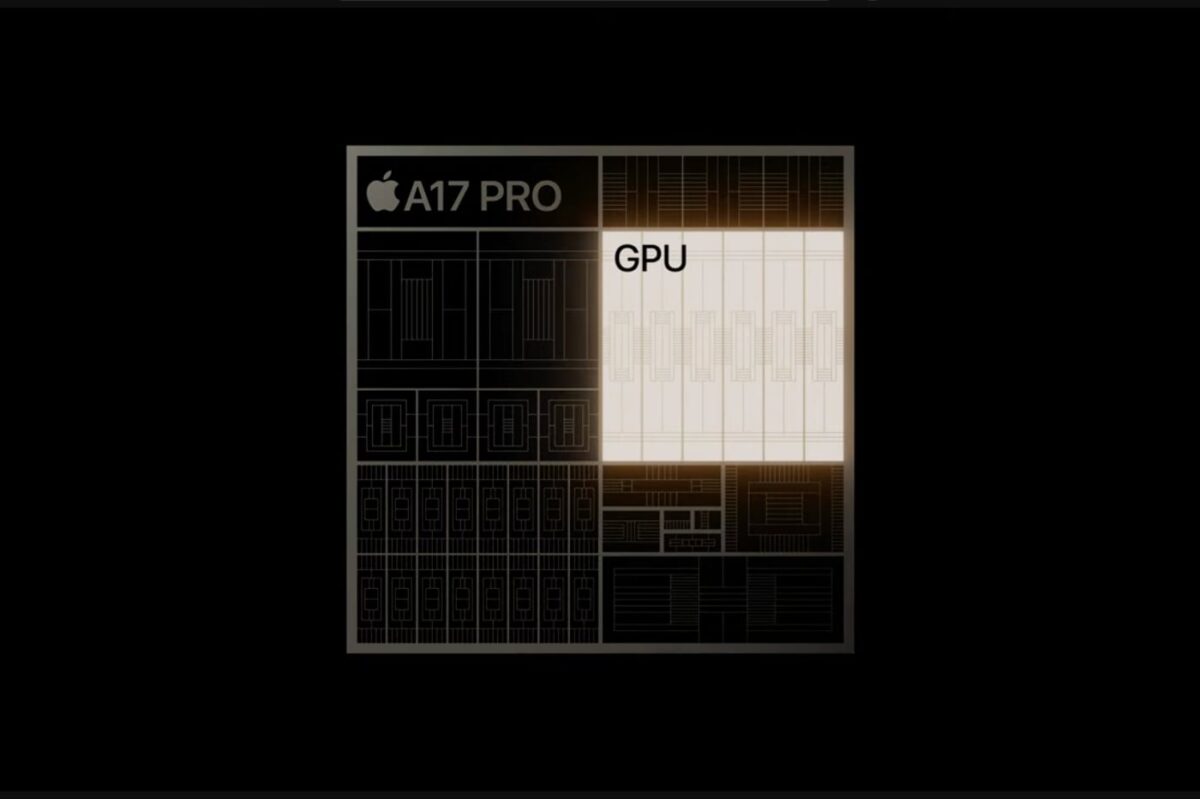 La partie GPU du SoC A17 Pro a reçu le plus d'attention cette année.