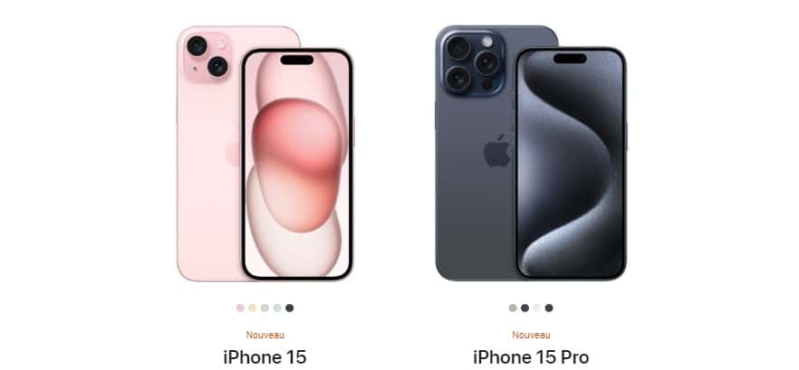 iPhone 15 vs iPhone 15 Pro