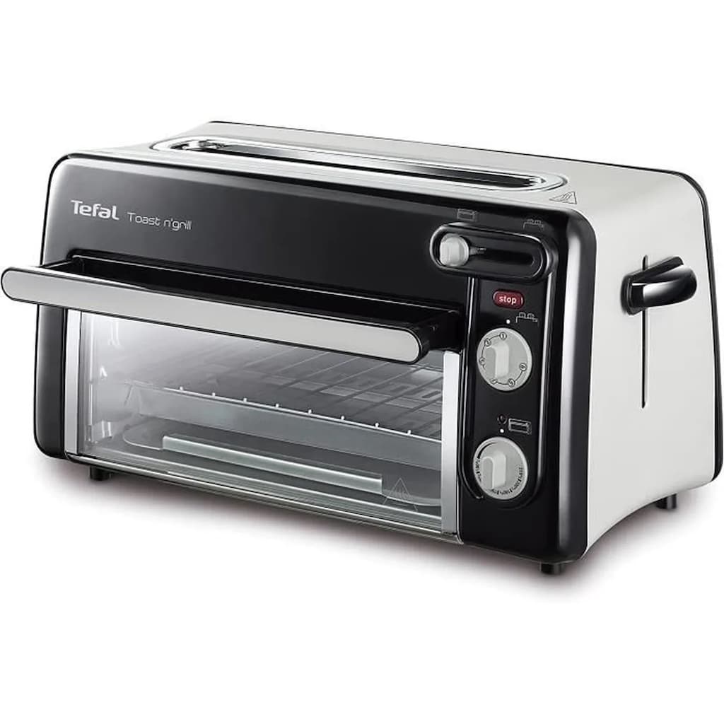 SMART N' LIGHT TOASTER 2 FENTES 7 DORAGES ECRAN NUMÉRIQUE NOIR TT640810