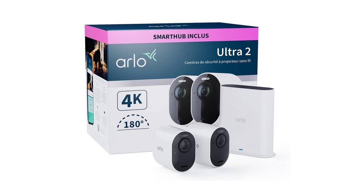 pack surveillance Arlo promo amazon