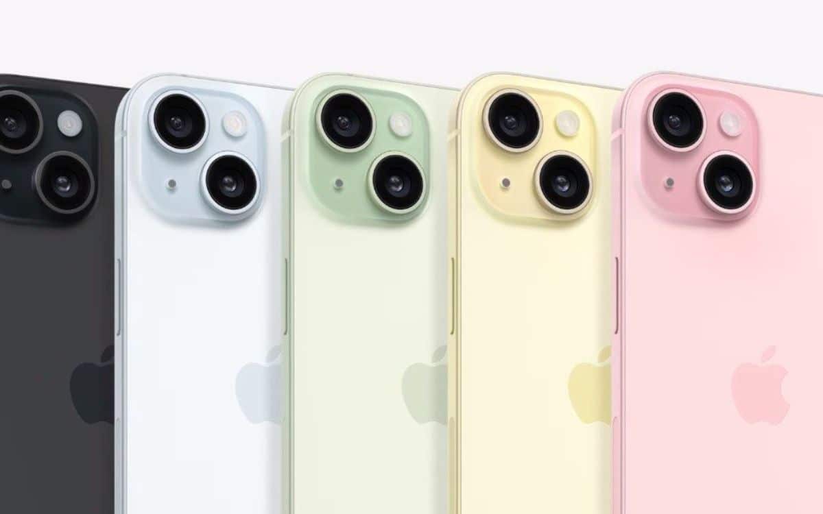 iPhone 15 couleurs