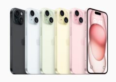 Les iPhone 15 sont déclinés en cinq finitions.