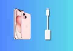 iPhone 15 adaptateur Lightning USB C