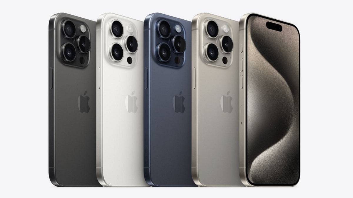 iPhone 15 Pro coloris