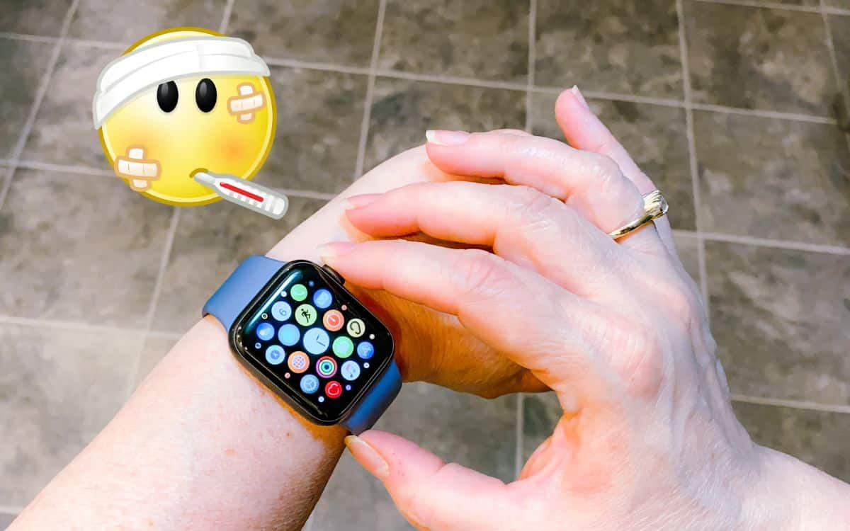 montres connectées apple watch bactéries maladie 