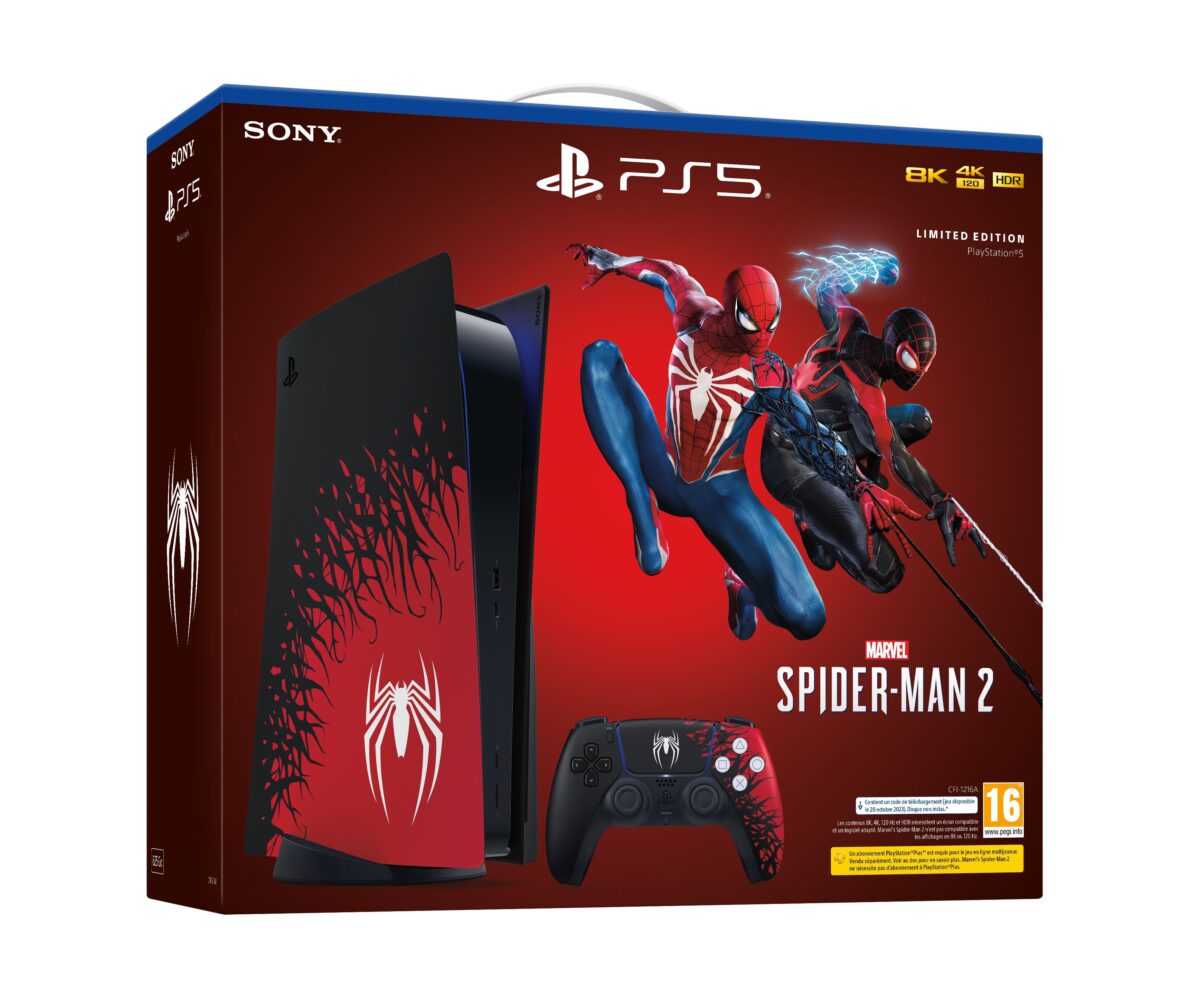 Pack PS5 limitée Spiderman 2