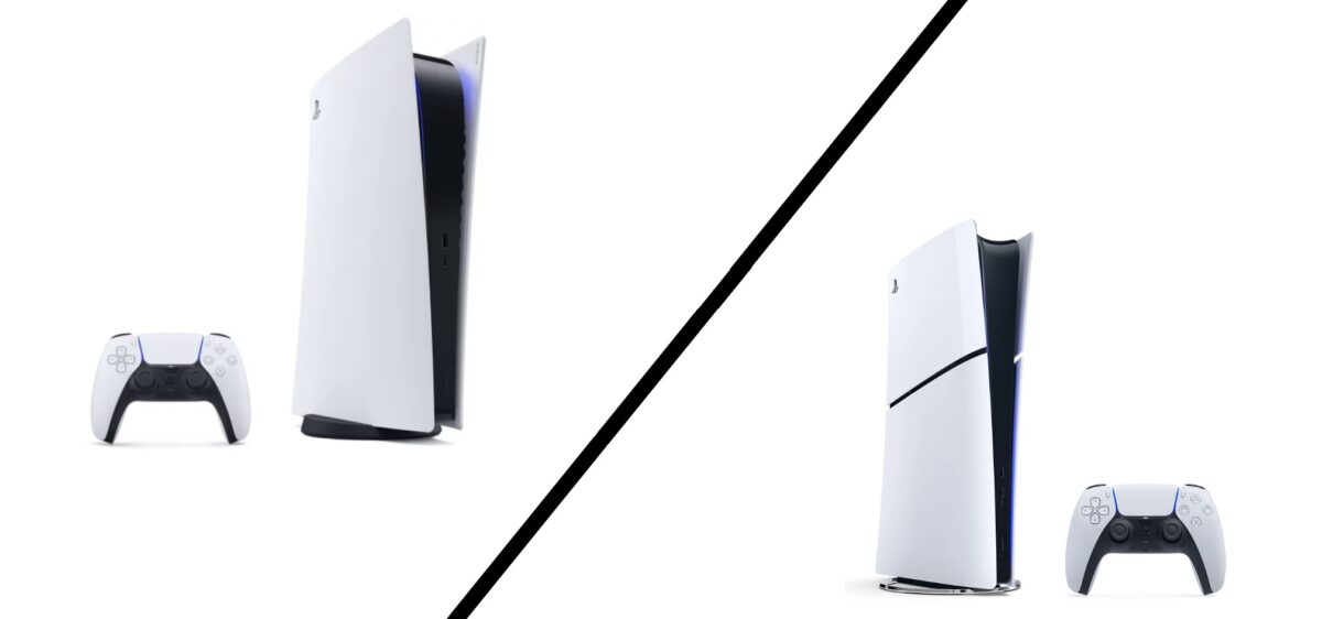PS5 Numérique vs PS5 Slim numérique