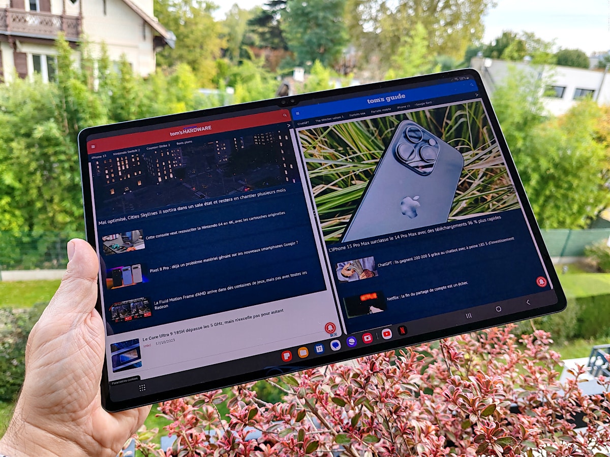 Test Samsung Galaxy Tab S9 Ultra : la tablette ultime pour profiter des  contenus multimédia en très grand format !