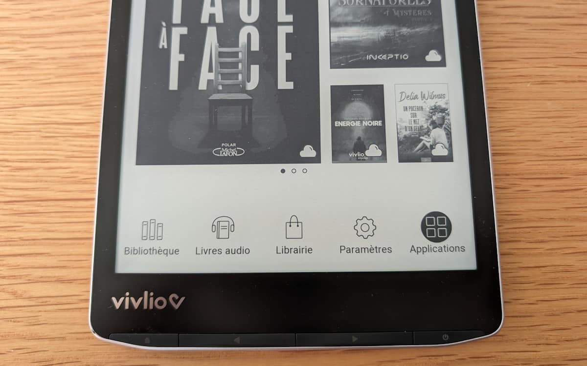 Test Vivlio InkPad 4 : la liseuse numérique française passe à la vitesse  supérieure