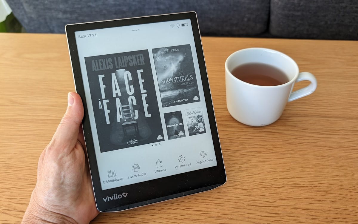 Test Vivlio InkPad 4 : la liseuse grand format s'améliore pour mieux  affronter Kobo et Kindle