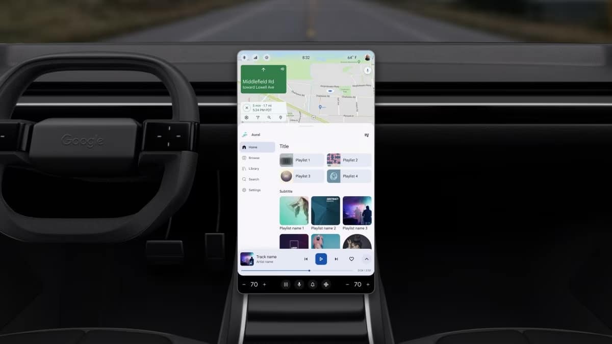 Bientôt une nouvelle interface pour Android Auto, l'OS de Google