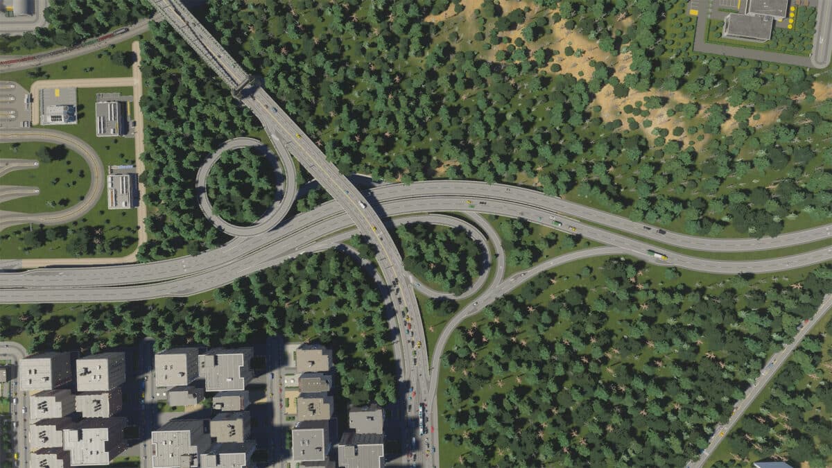 Routes dans Cities Skylines 2